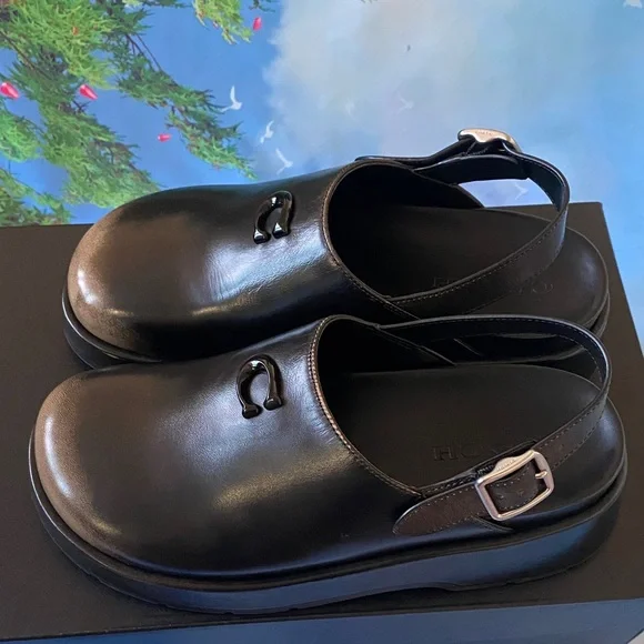 NWT COACH
Women's Sculpted C Loved Leather
Platform Clogs - Picture 8 of 16